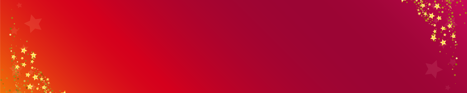 Gold stars on a red background