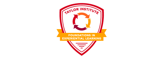 Foundations in Experiential Learning Badge