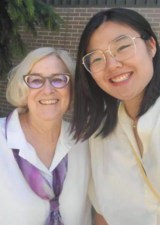  Sharon Friesen and Sharmaine Tay post together