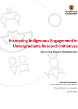 Report: Increasing Indigenous Engagement in Undergraduate Research Initiatives