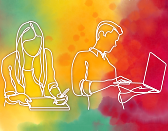 Students learning