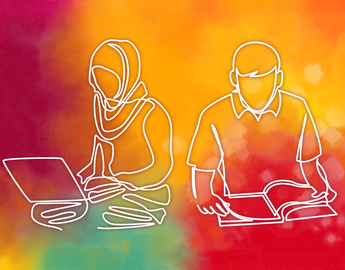 Students learning